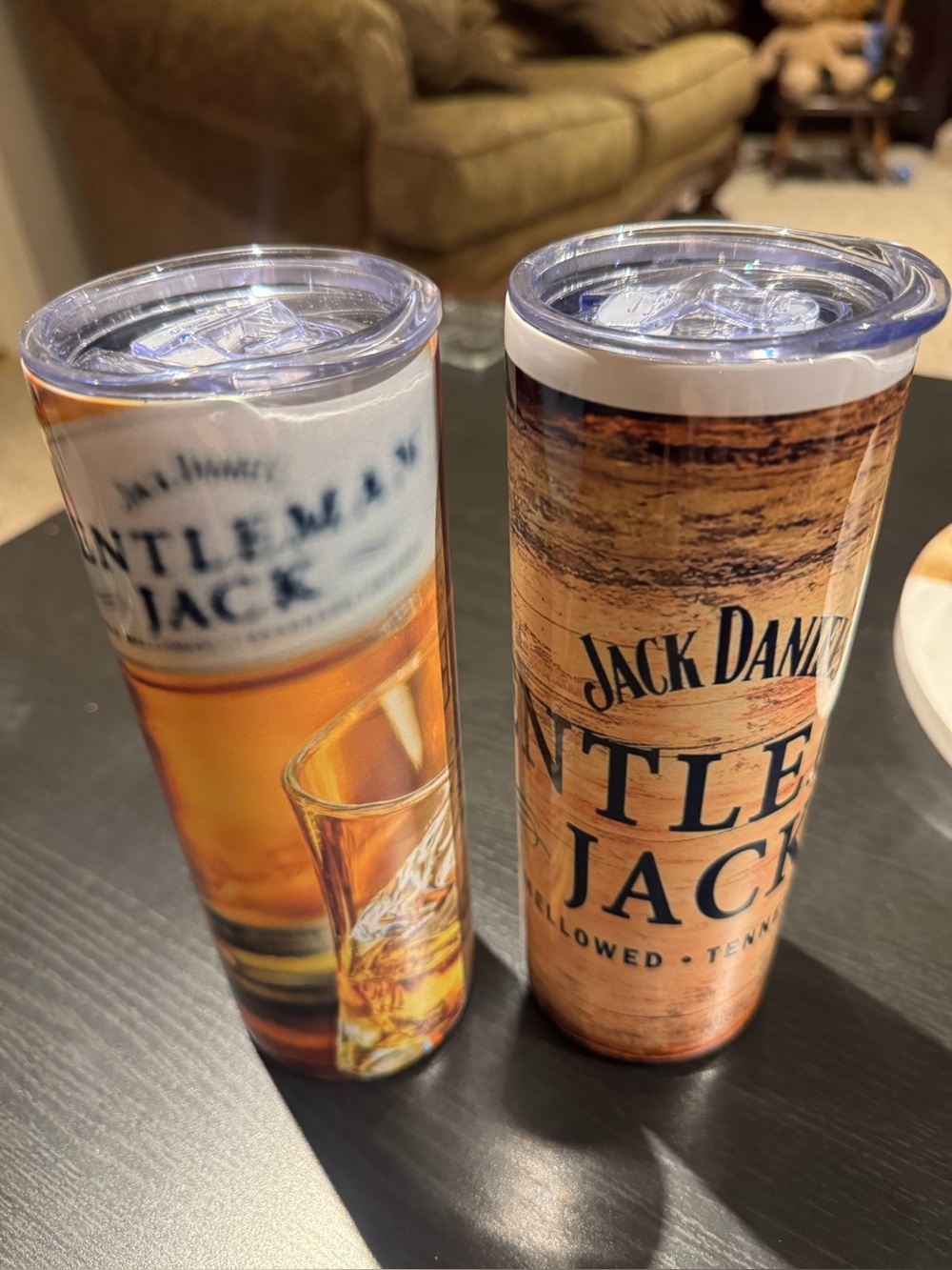 Jack Daniels Gentlemen Jack Insulated Tumblers - Homemade gifts - set of 2